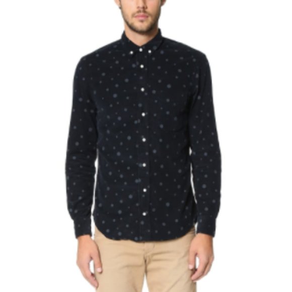Gitman Brothers Other - Gitman Bros Vintage Dot Print Corduroy Shirt L